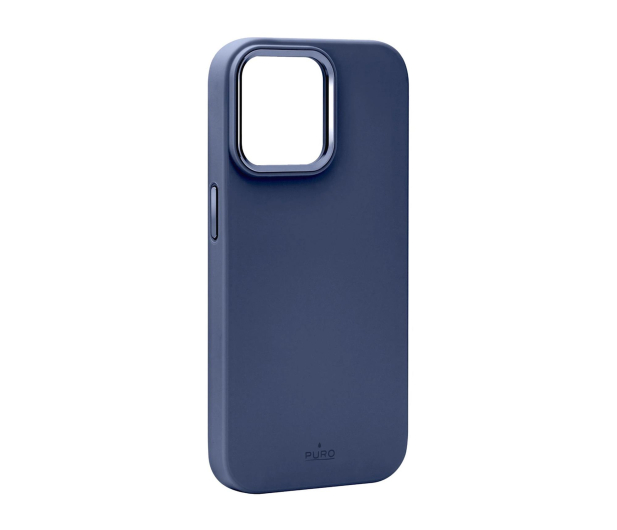Puro Icon Mag Pro MagSafe do iPhone 15 Pro - ciemnoniebieskie - 1346183 - zdjęcie